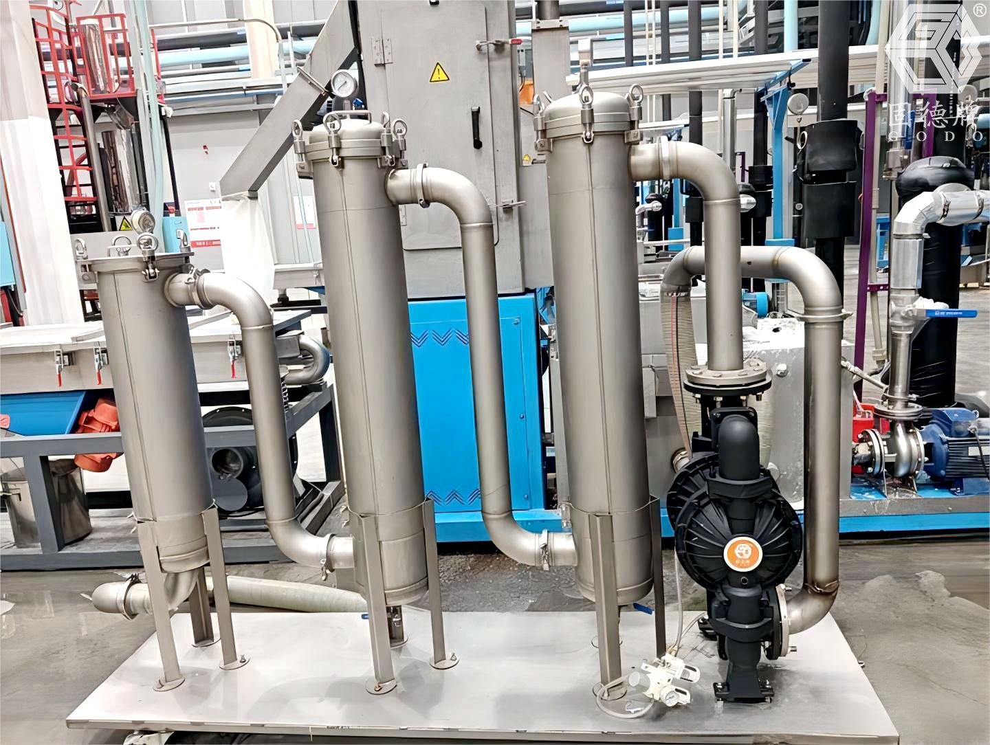 隔膜泵售后檢修案例 || 關于氣動三聯件的使用須知