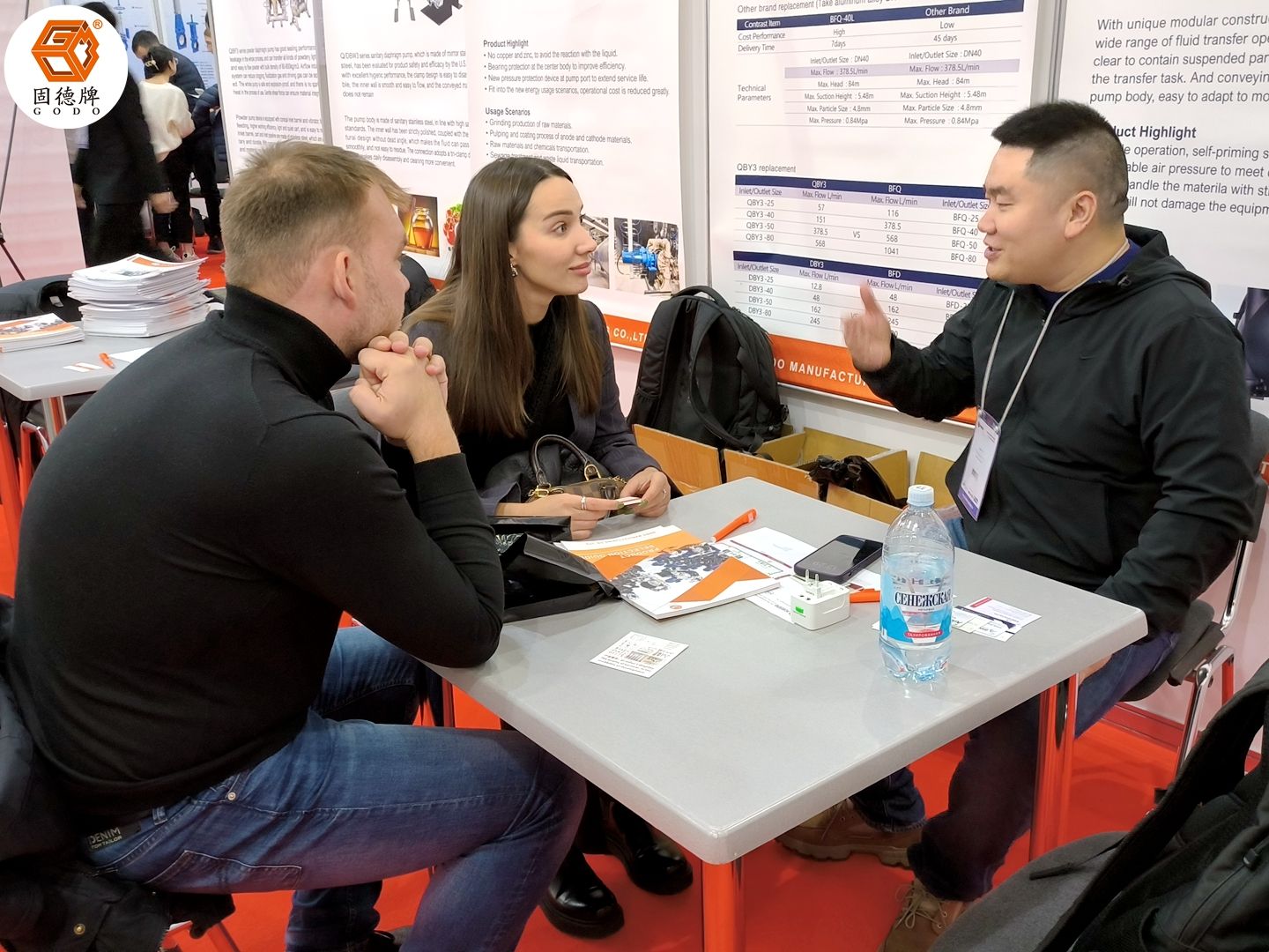 邊鋒機械集團,固德牌,隔膜泵廠家,俄羅斯泵閥展,PCVEXPO